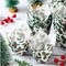 200 Pcs Christmas Cupcake Wrappers Holly Christmas Tulip Cupcake Liners Tulip Cupcake Wrappers and Holly Muffin Liners for Christmas Party Decoration